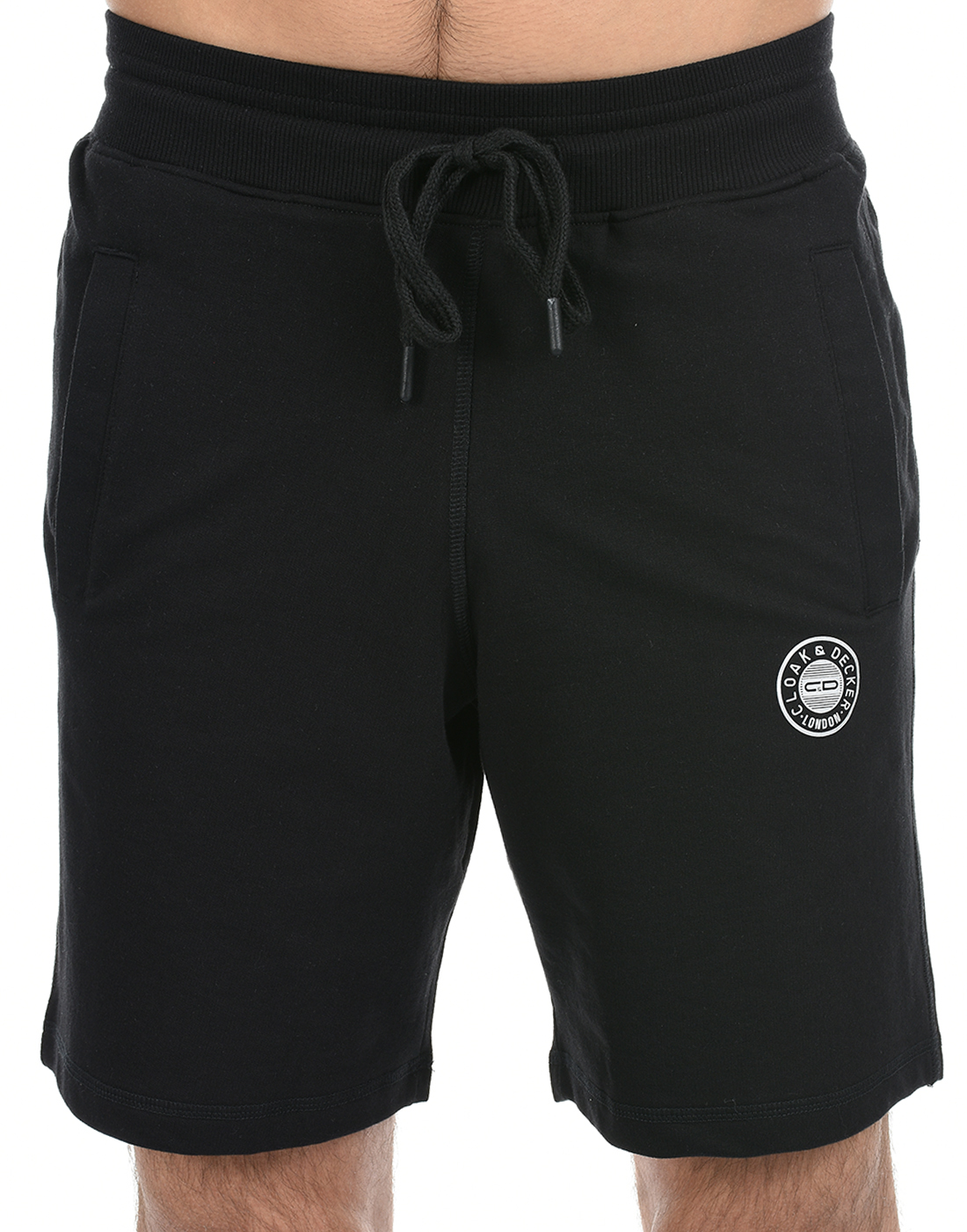 Cloak & Decker by Monte Carlo Men Black Bermuda Shorts